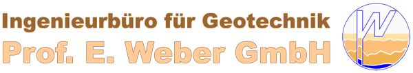 Ingenieurbüro für Geotechnik Prof. E. Weber GmbH Logo